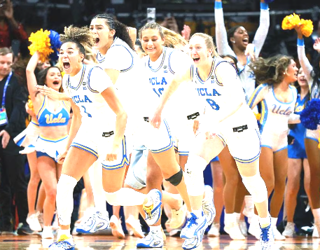 Final Fours: UCLA hammers South Carolina in title debut. More women's coverage; Can UConn knock off favored Michigan? More men's coverage