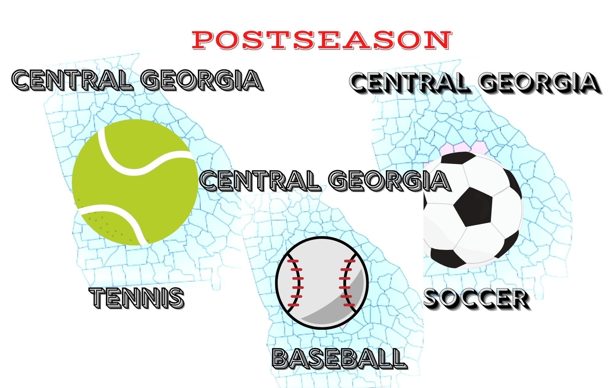 GHSA soccer/baseball/tennis playoff master, through Wednesday