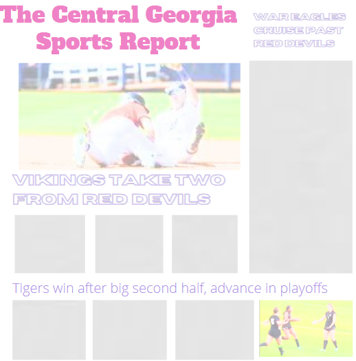 Tuesday's Report: GHSA, GIAA playoffs masters, Mercer lacrosse/baseball, Georgia College, Alumni: Perry; Braves, UGA, Falcons; NBA/NHL playoffs, MLB/NL/AL, NFL, WNBA, NASCAR, World Cup, colleges