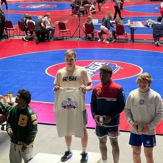 GHSA wrestling Central 3 for 3 in championship, with East