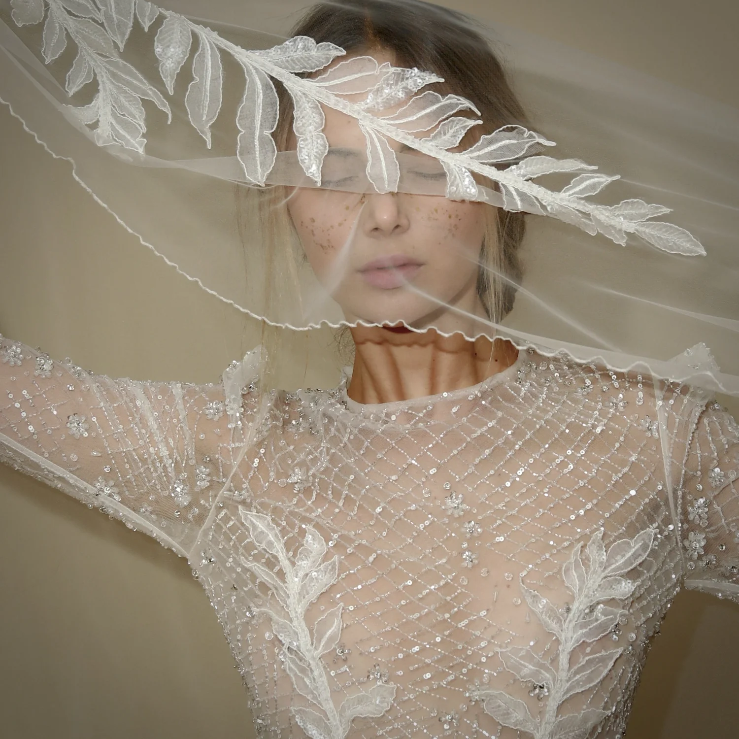 Persphone Veil Bridal Mantilla Veil - All Lengths: Fingertip to Royal  main image 2