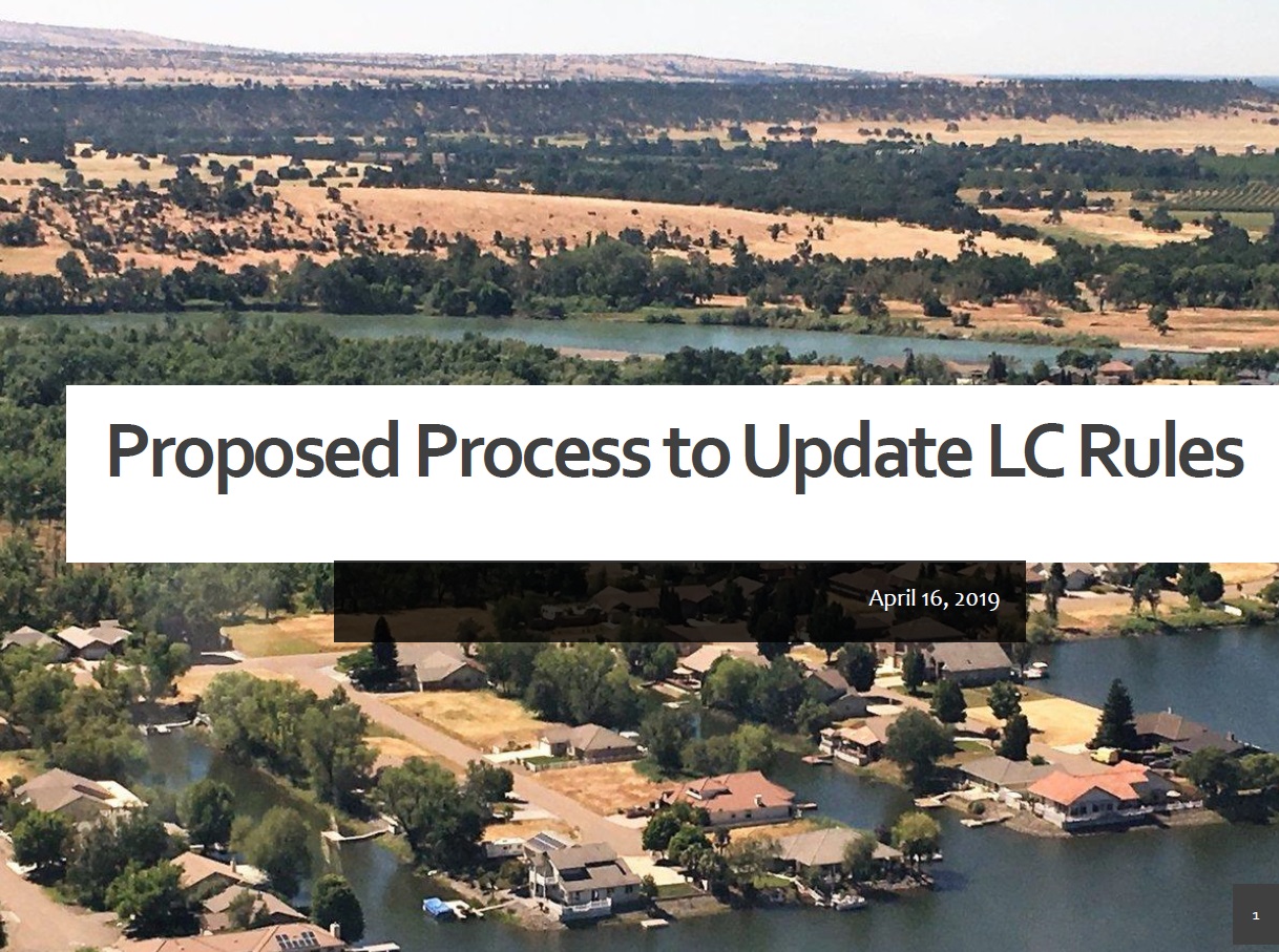 Proposed Process to Update Rules - Pertaining to Board Meeting tonight 