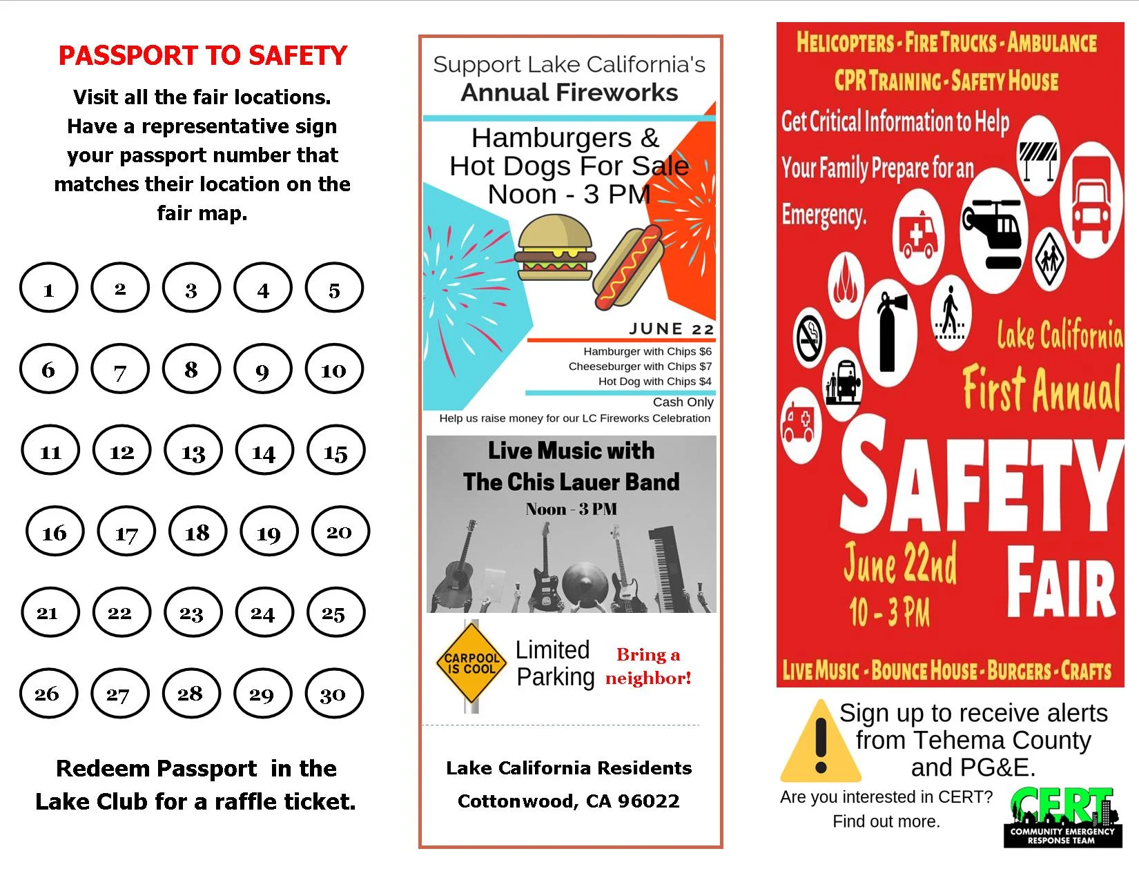 LC Safety Fair Map