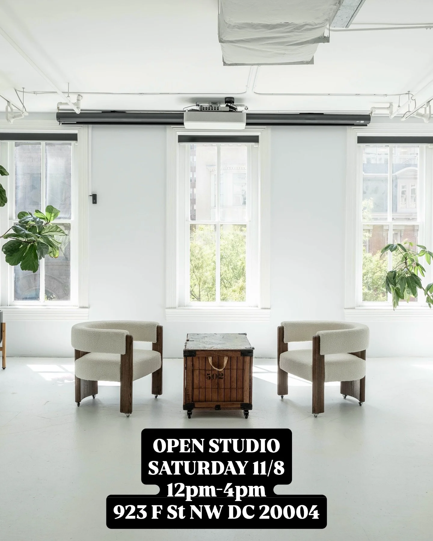 We are hosting an OPEN STUDIO tomorrow 11/8 from 12pm-4pm!! Please stop by and say hello!

#EODStudioDC #DCEventSpace #CreativeStudiosDC #DCLuxuryEvents #StudioRentalDC