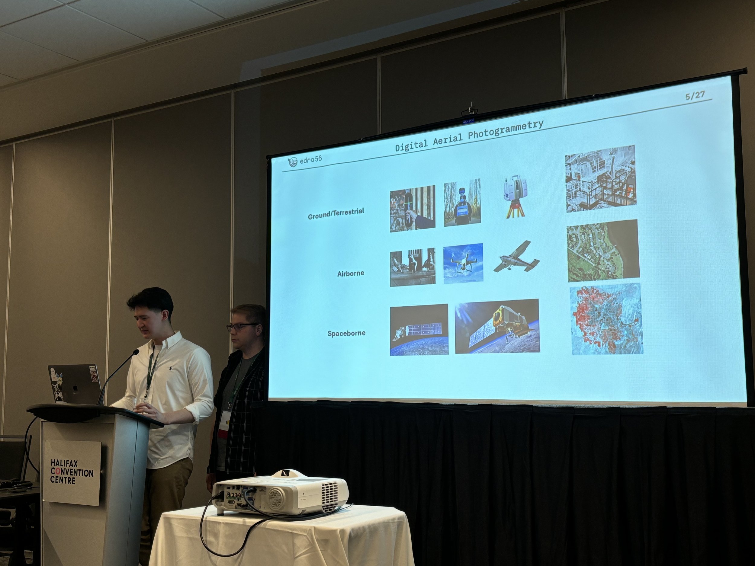 Miguel and Brandan presenting at EDRA26 in Halifax.