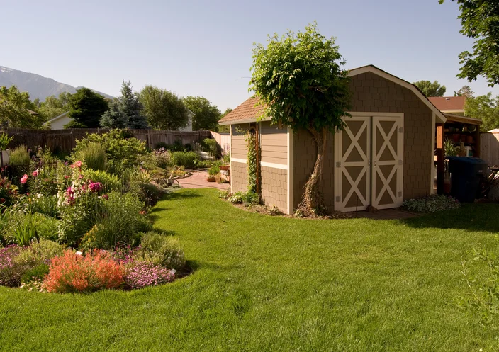 Beautiful Storage Building 