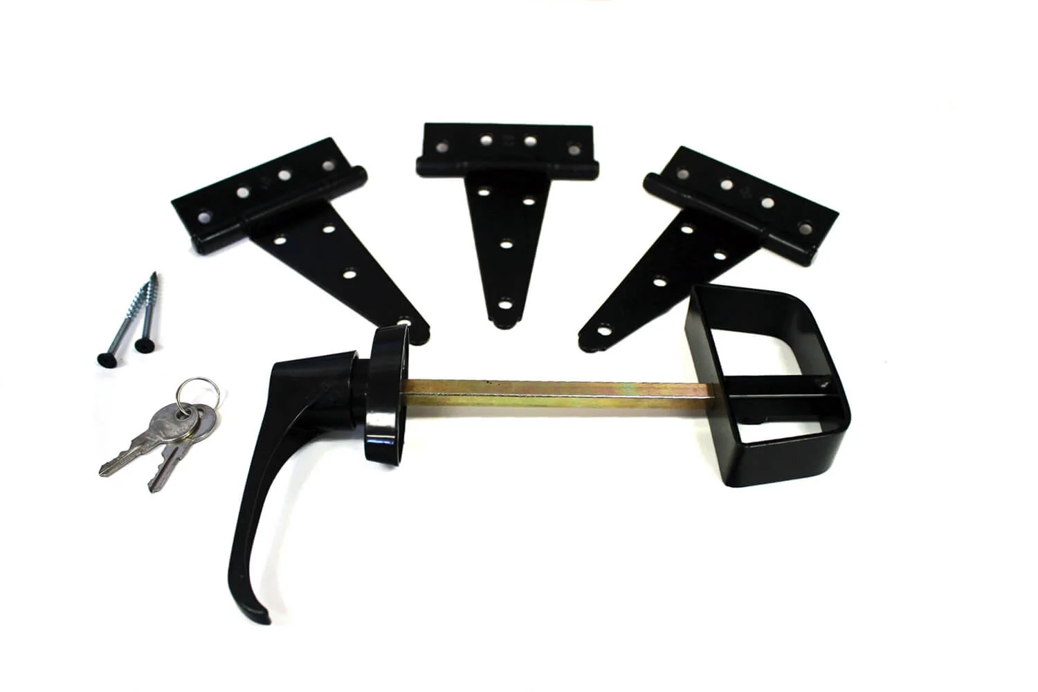 L-Handle Door Hardware Kit - Shed Supply and Hardware