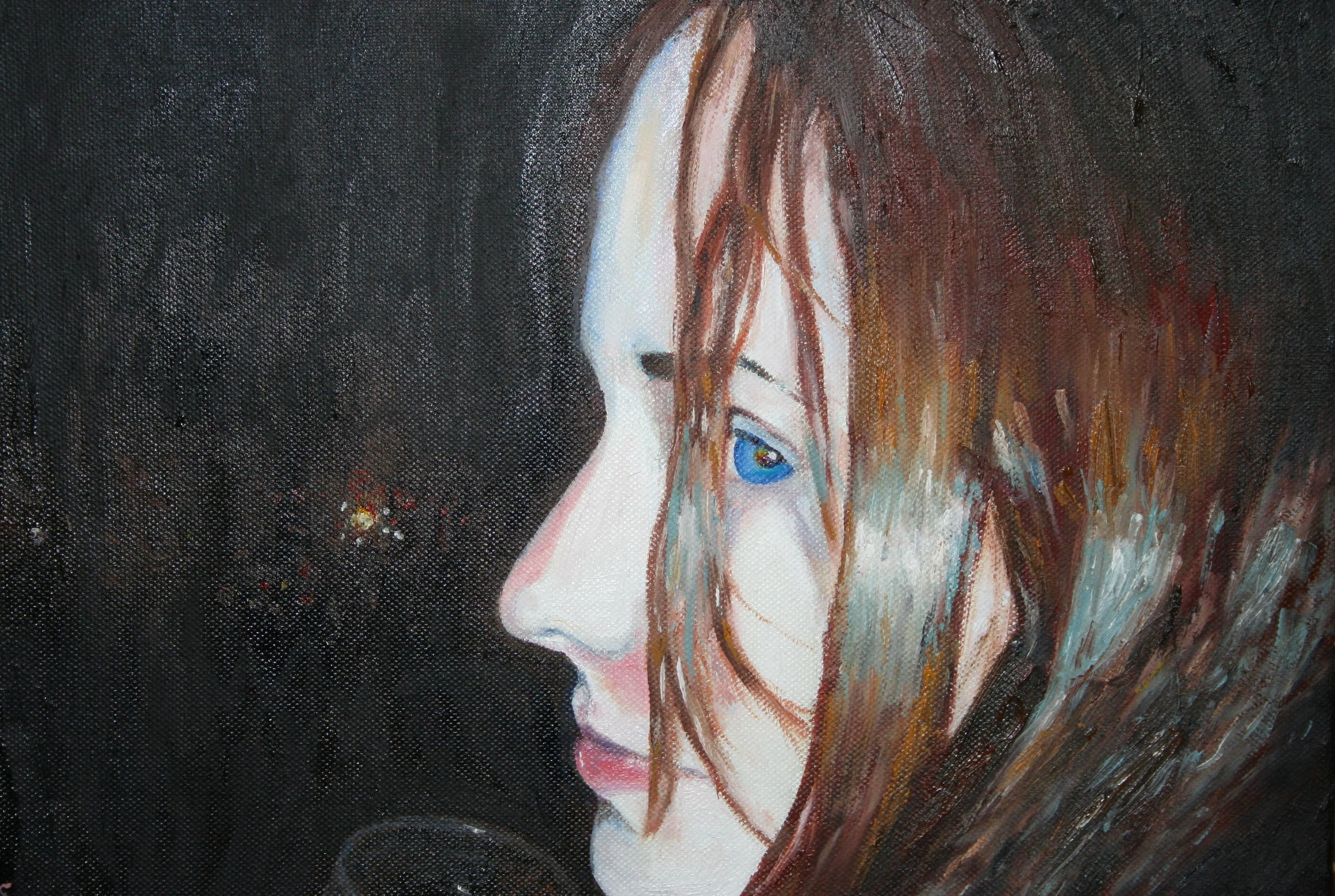 Girl at a gig
