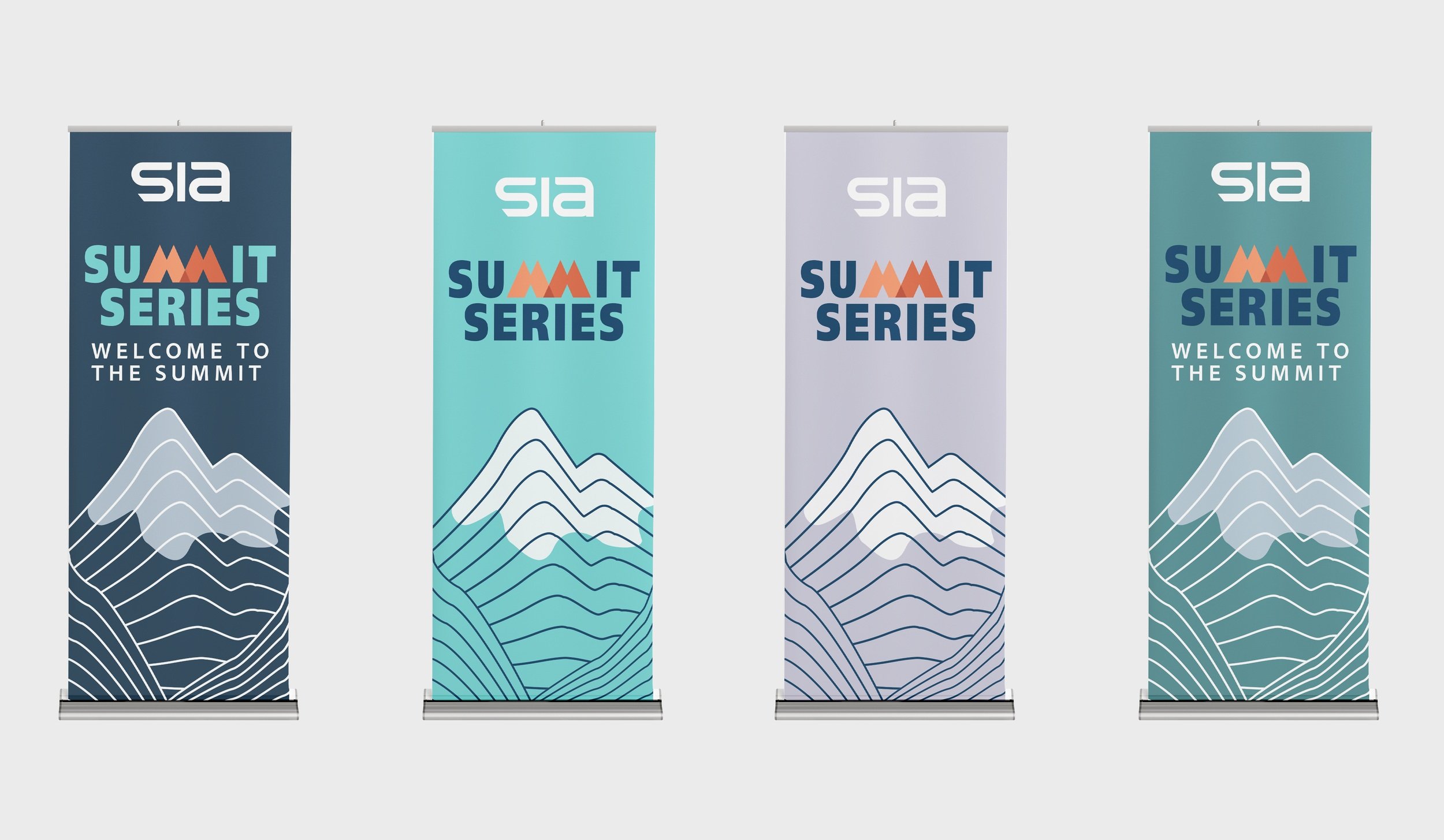  Logo and branding for Sia Summit Series, 2023 and 2024 