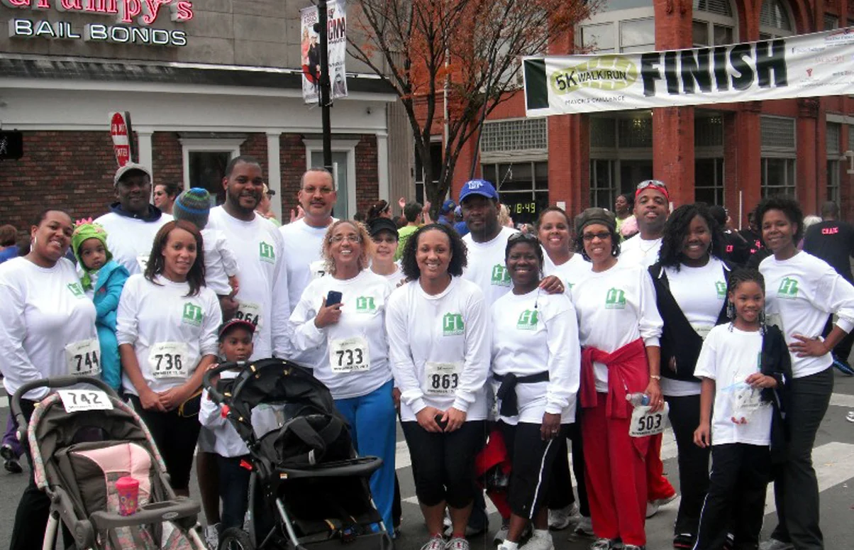 The Hart-Love Builders participates in the Nashville Mayor's 5K Challenge