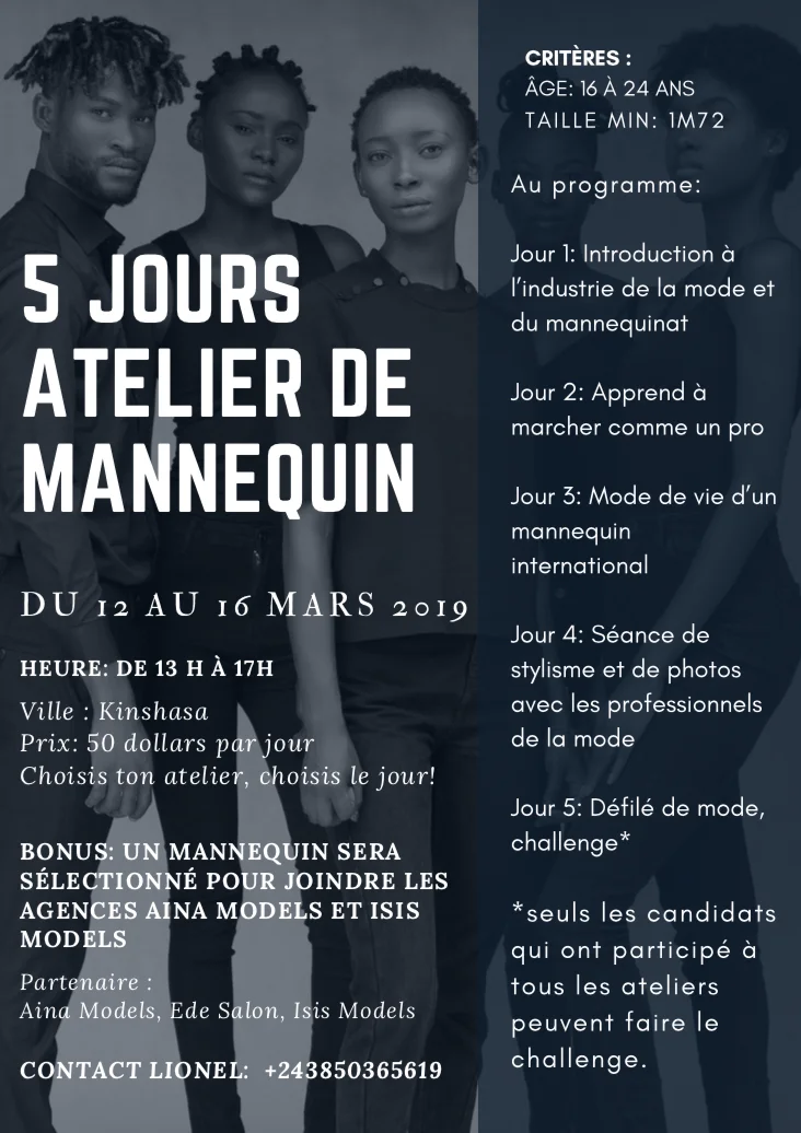 Atelier de mannequins