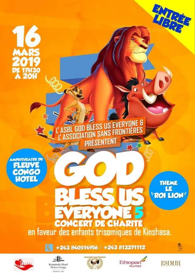 Le concert de charité *God Bless Us EveryOne* 