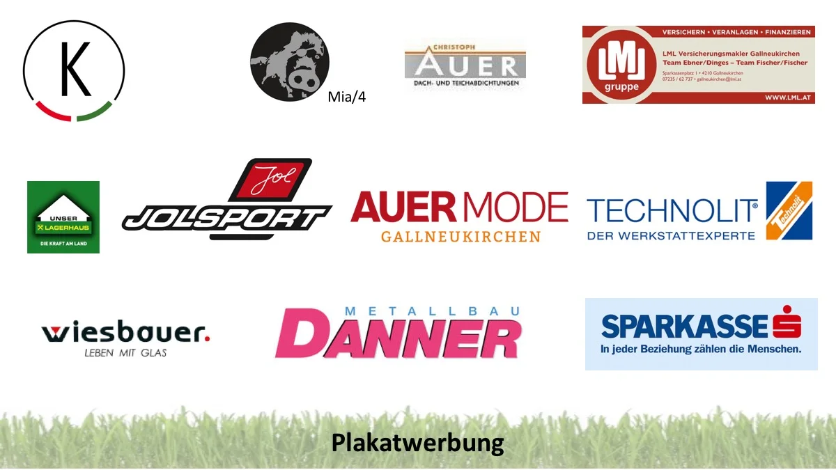 Plakatwerbungen beim CT-Qualifier Katsdorf 2018
