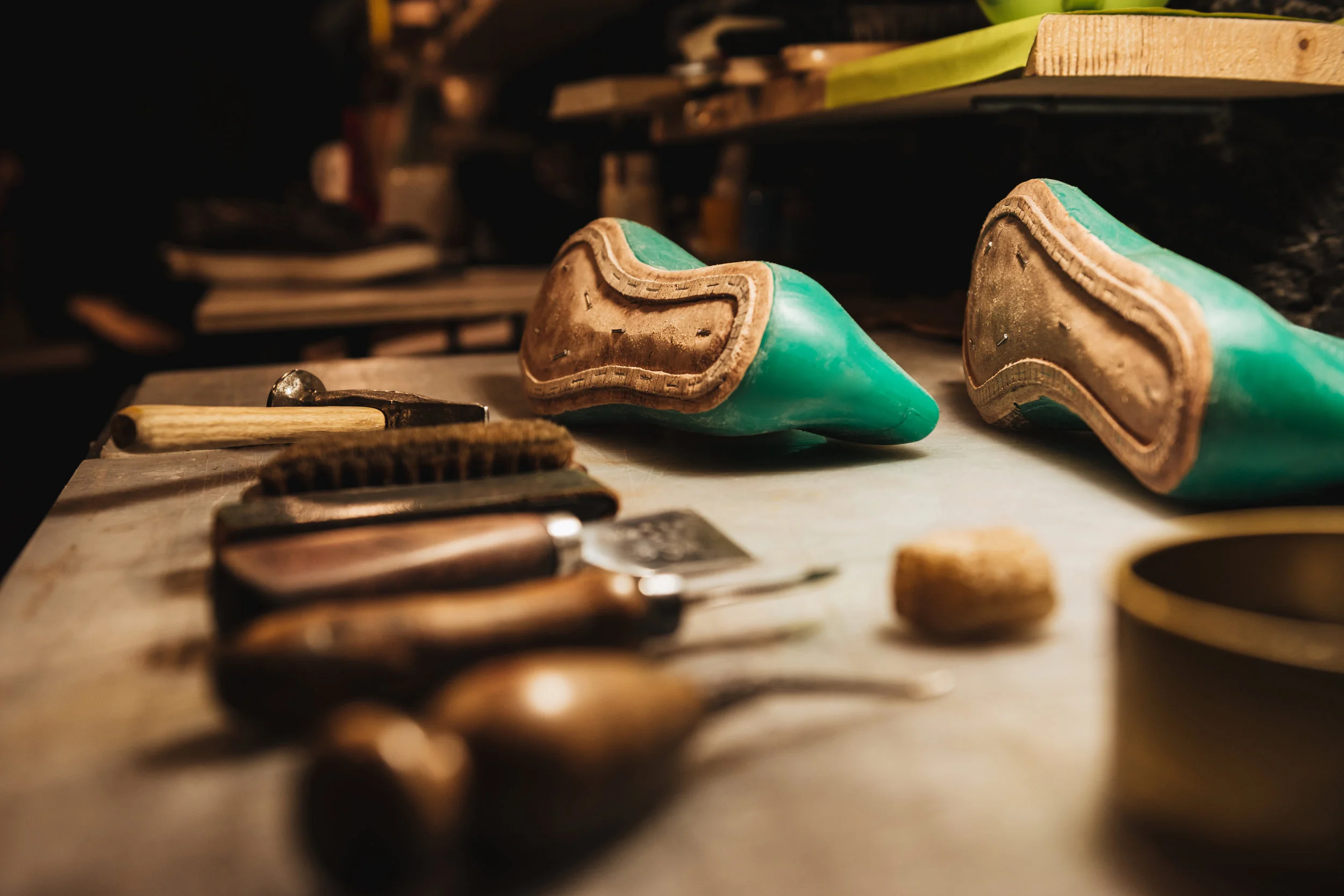 shoes-and-instruments-on-table-at-footwear-PSERUFY.jpg