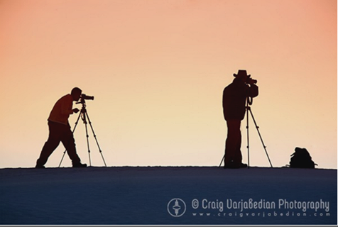 Two students photographing at White Sands.png
