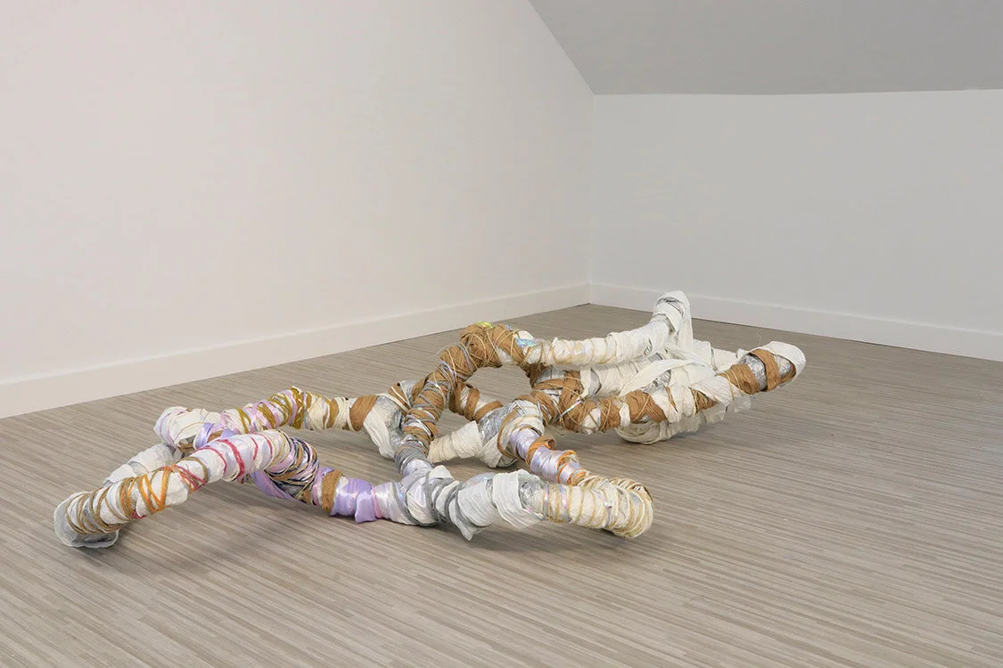 Perspectives | Fiber, paper ribbon, ribbon, jute, yarn, and mylar | 2019