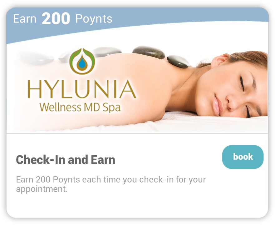 Hylunia on Carepoynt - Check-in and earn