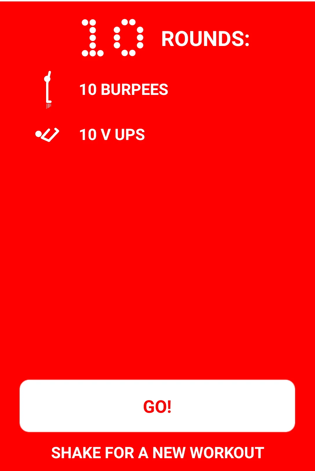 Challenge workout 
