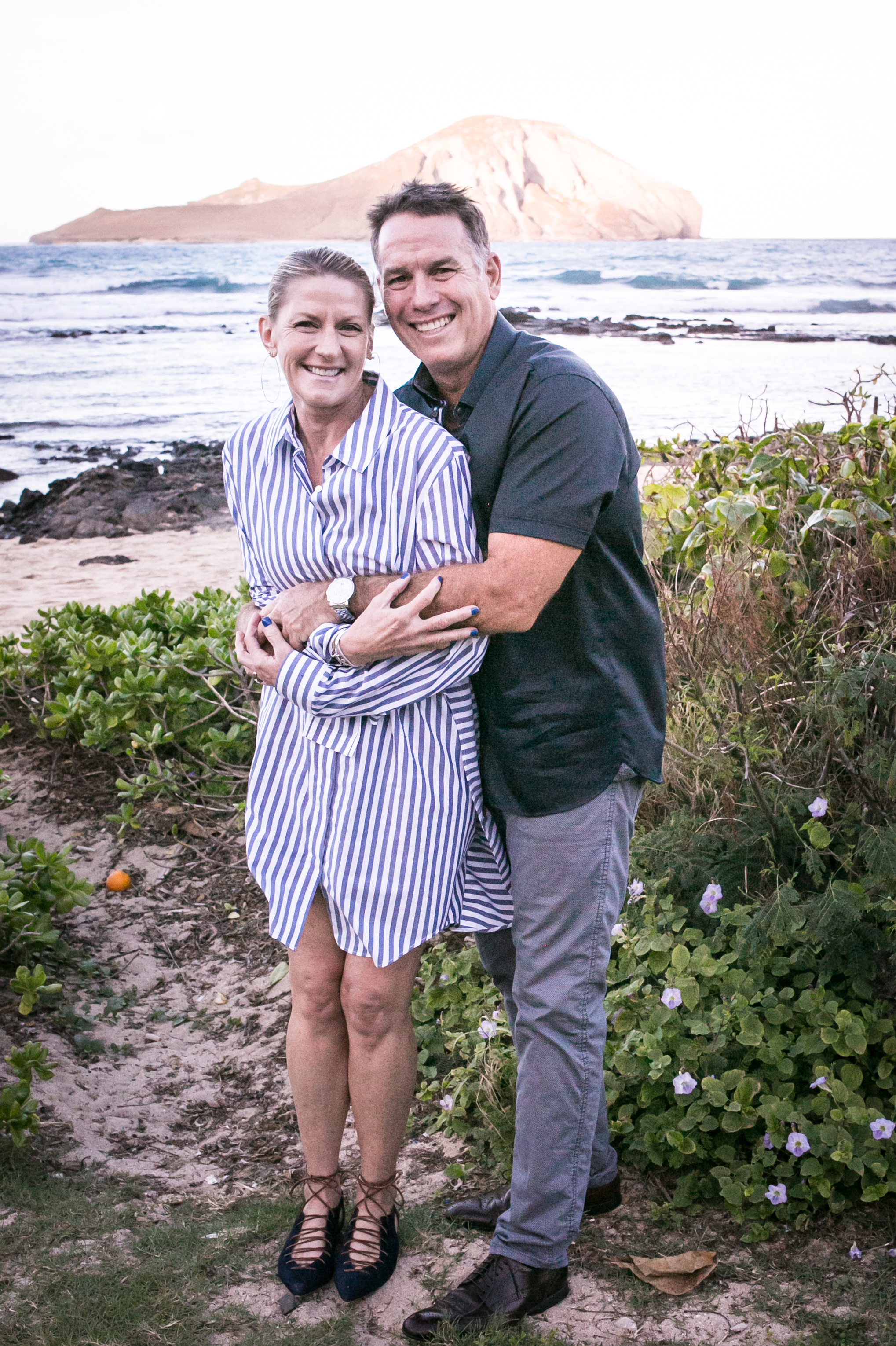 These are my parents and the number one reason this is the trial that it is. They are staying in Hawaii as we move to the mainland. (And by we, I mean their two daughters, their son-in-laws who they call sons, and their seven grandchildren). So so so heartbreaking. 