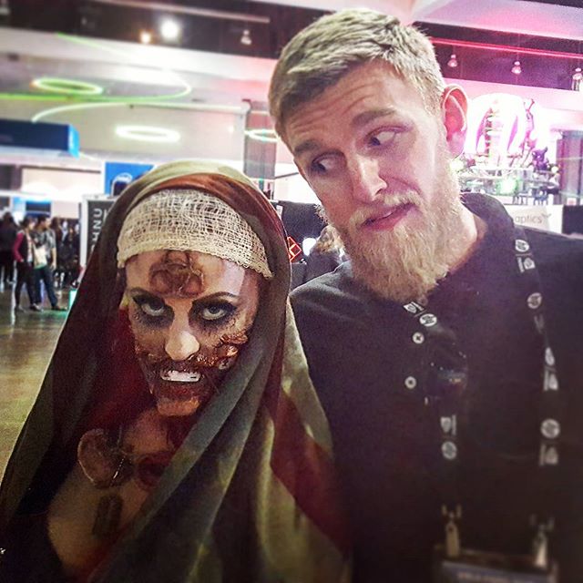 #TBT to where we meet all sort of interesting people: VR conventions! Industry professionals, hard core fans, and Zombies! #vrdc #vrla &bull;
&bull;
&bull;
&bull;
&bull;
&bull;
&bull;
#virtualreality #VR #experience #travel #Explore #adventure #produ