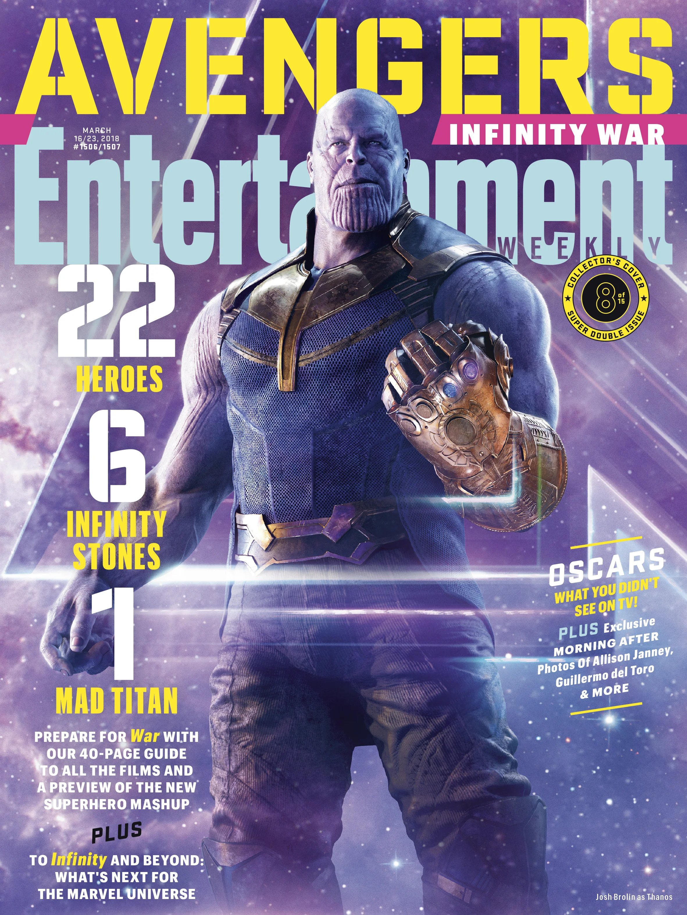 Entertainment Weekly's Record-Breaking 15 Covers featuring Avengers ...
