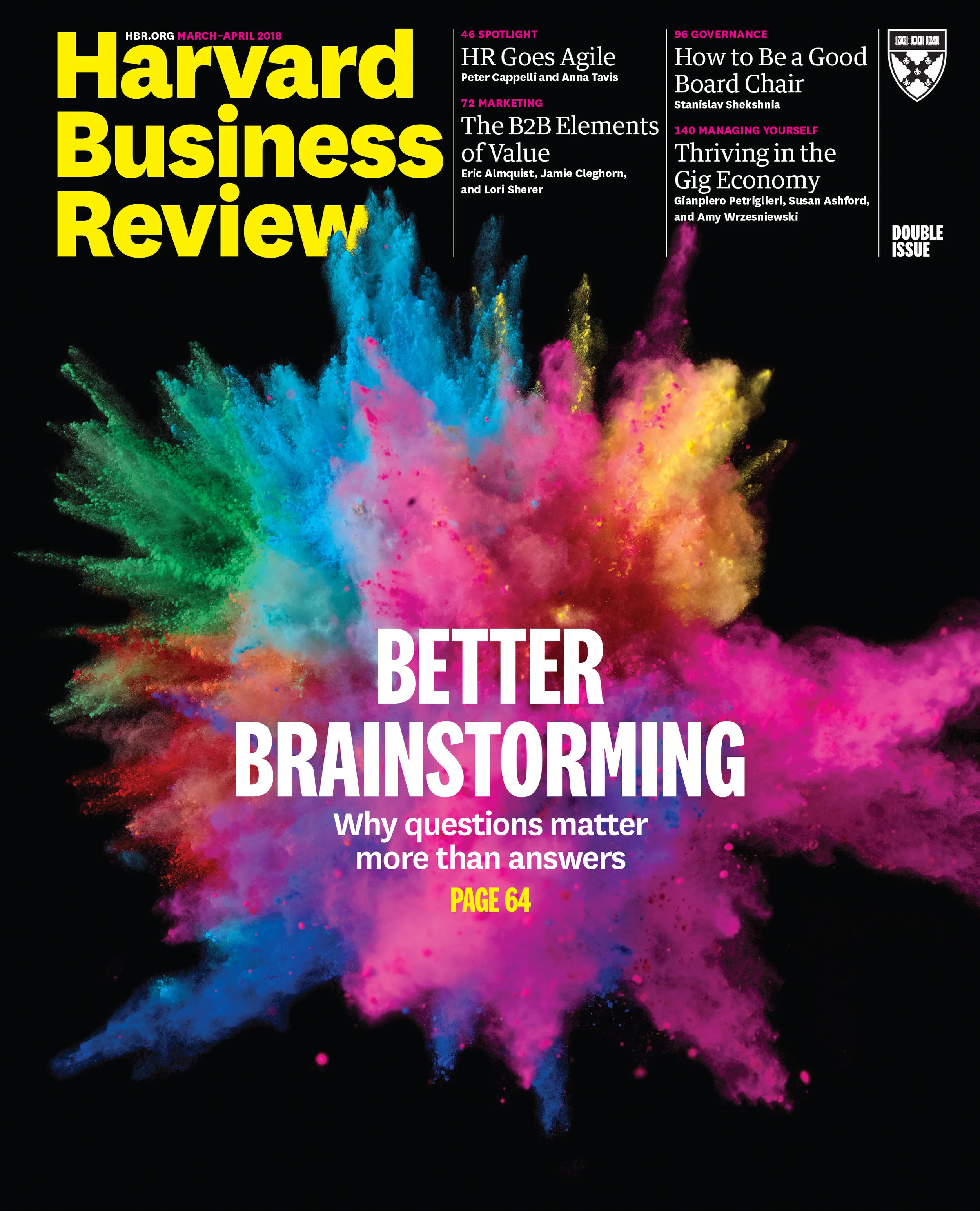 Harvard Business Review, March/April 2018