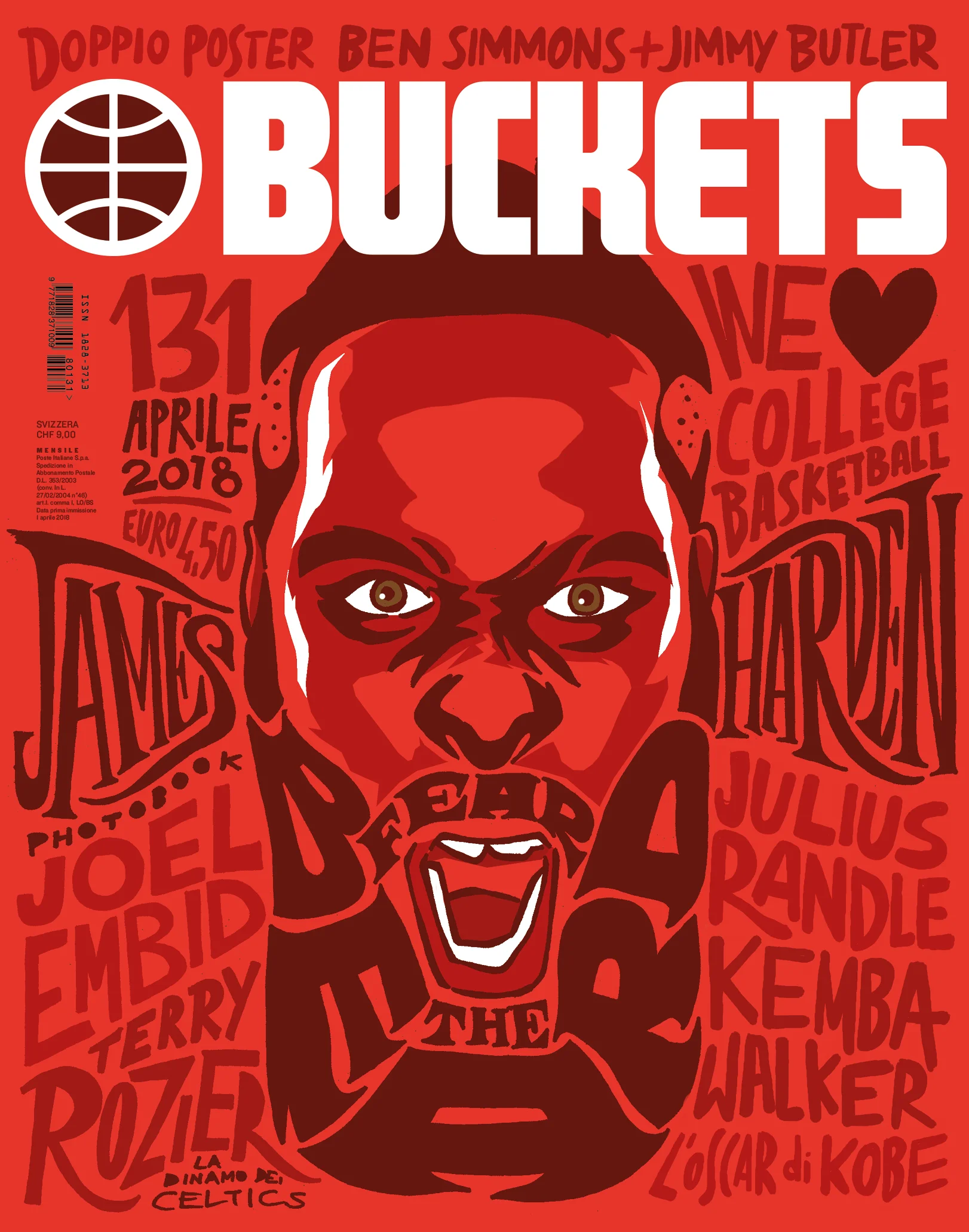 Buckets, April 2018