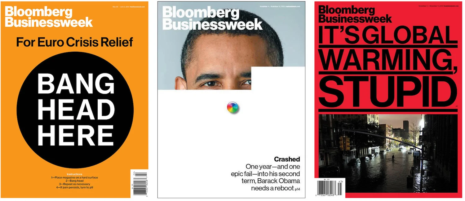 BLOOMberg BUSINESSWEek. creative director: richard turley.