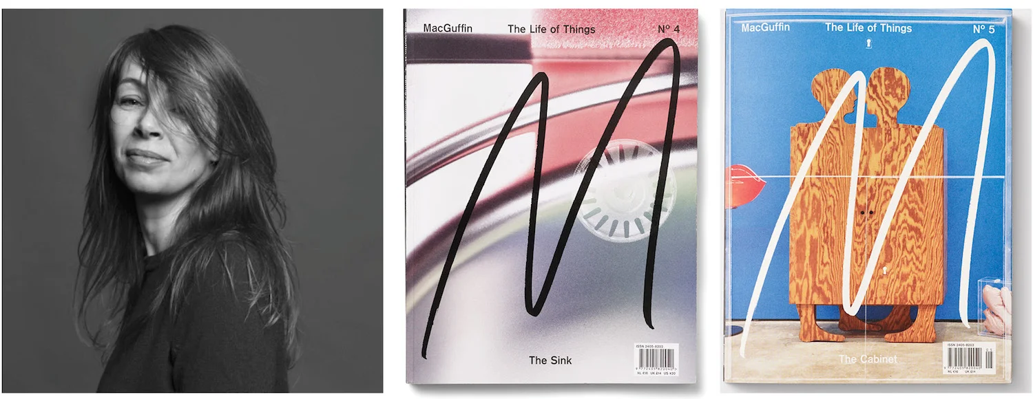 KIrSTEN algera and covers of macguffin magazine