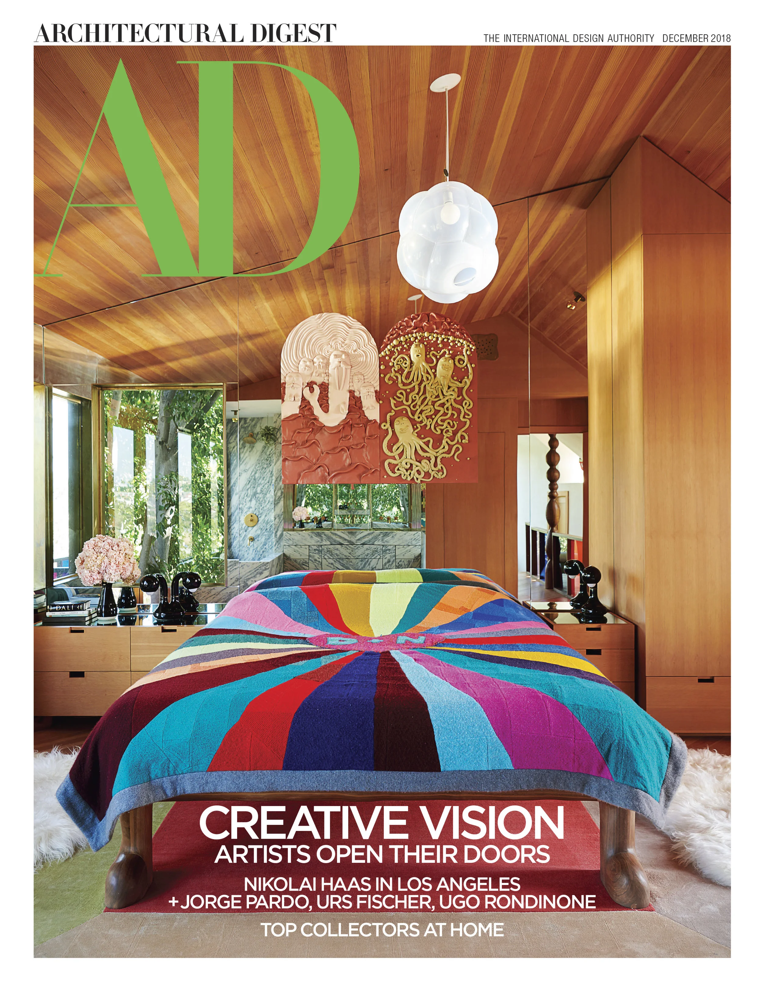 Architectural Digest, December 2018