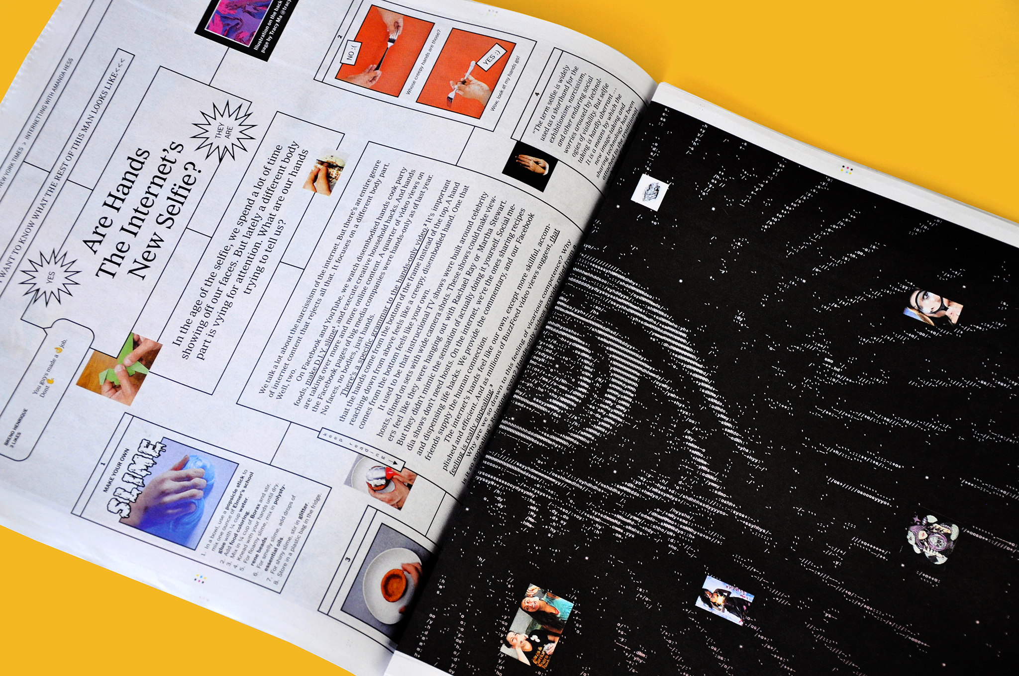 The New York Times, Internetting With Amanda Hess - co-designed with Andrew Sondern