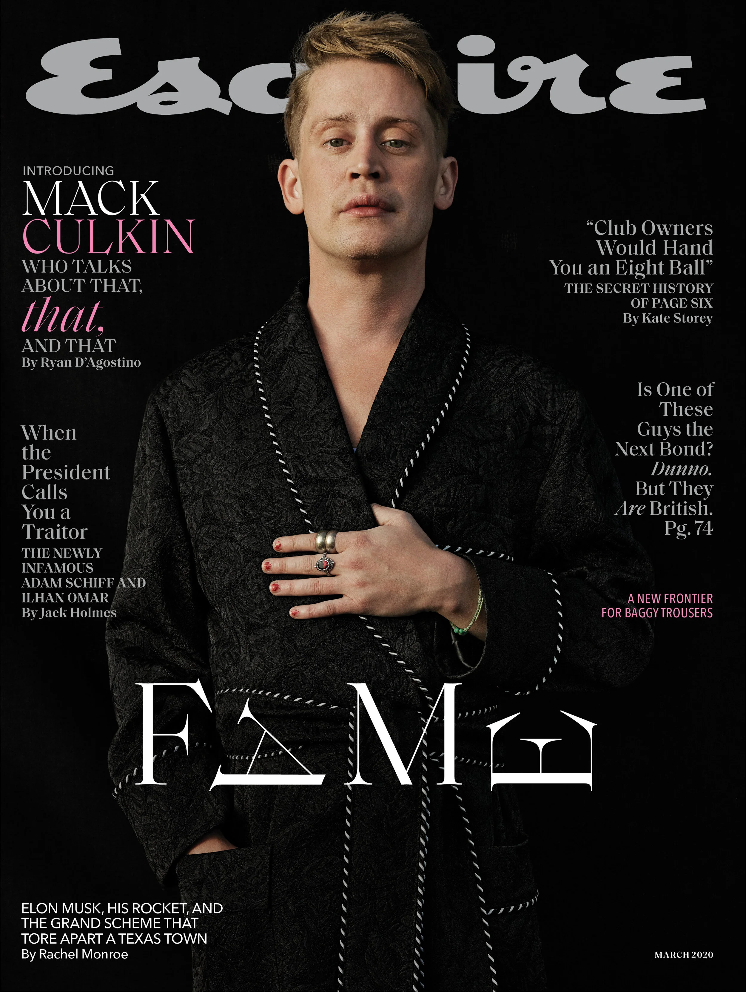 Esquire, March 2020