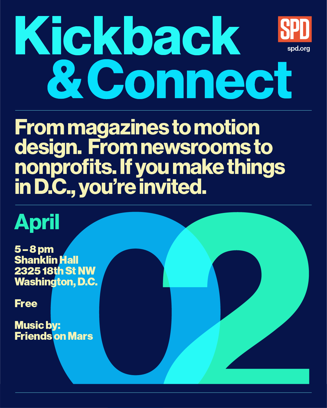 Kickback &amp; Connect Happy Hour - April 2, 2026 - Washington, D.C.