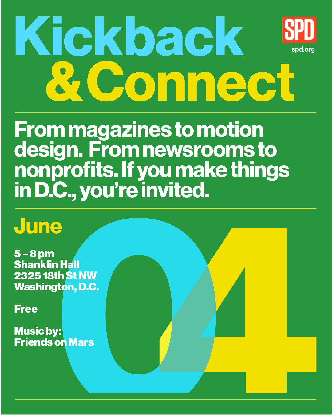 Kickback & Connect Happy Hour - June 4, 2026 - Washington, D.C.