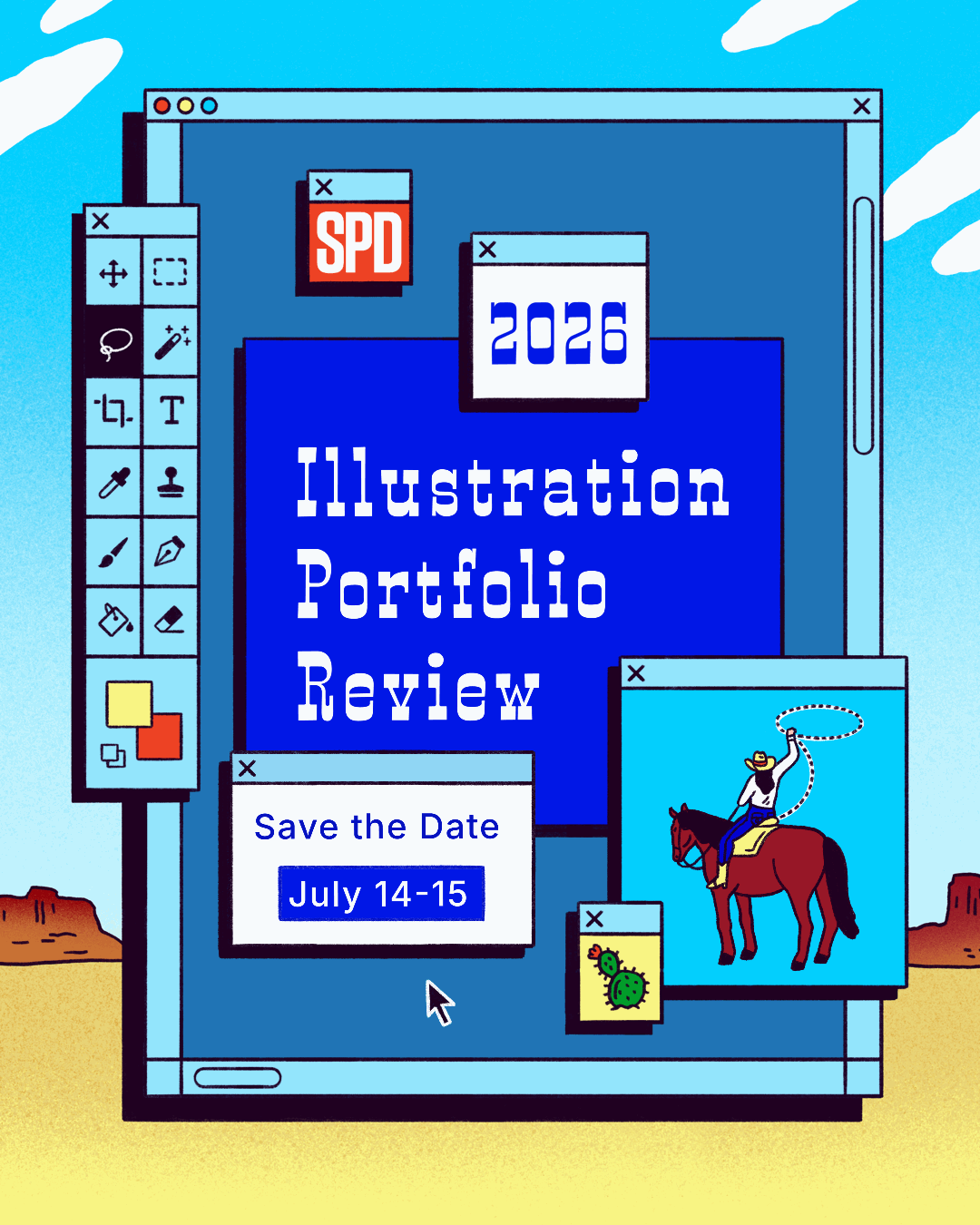Save The Date: Illustration Portfolio Review