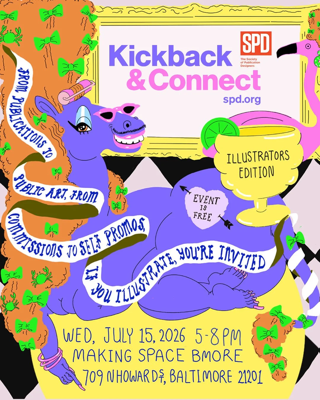 Kickback &amp; Connect: Illustrator Mixer- July 15, 2026 - Baltimore, MD