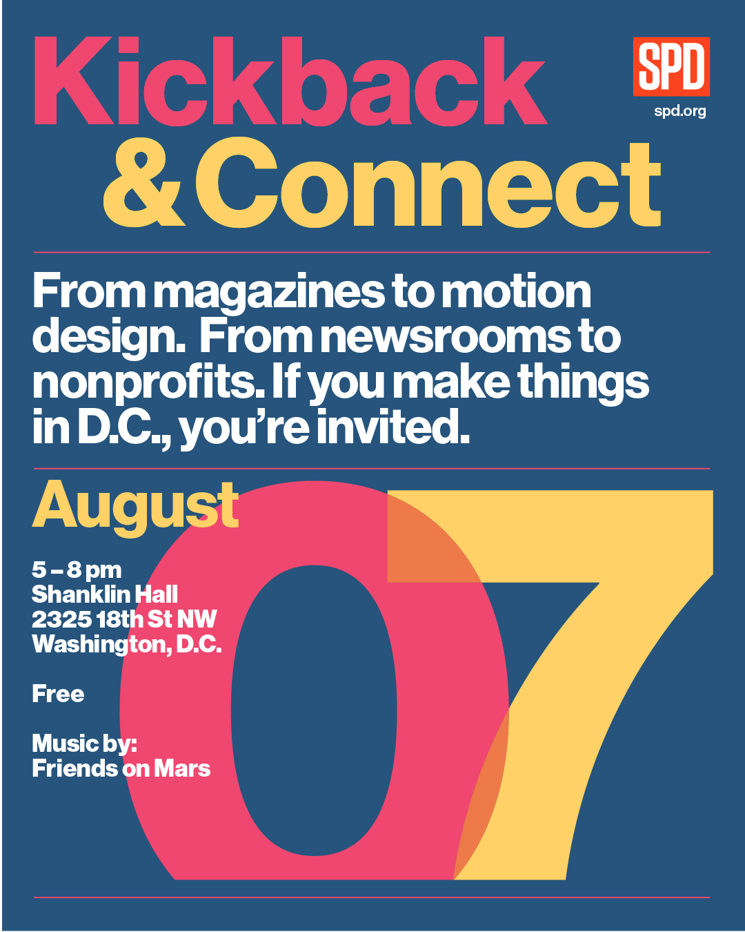 Kickback &amp; Connect Happy Hour - August 7, 2026 - Washington, D.C.