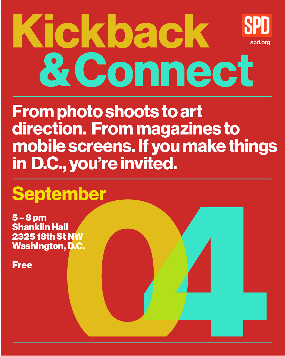 Kickback & Connect Happy Hour - September 4, 2026 - Washington, D.C.