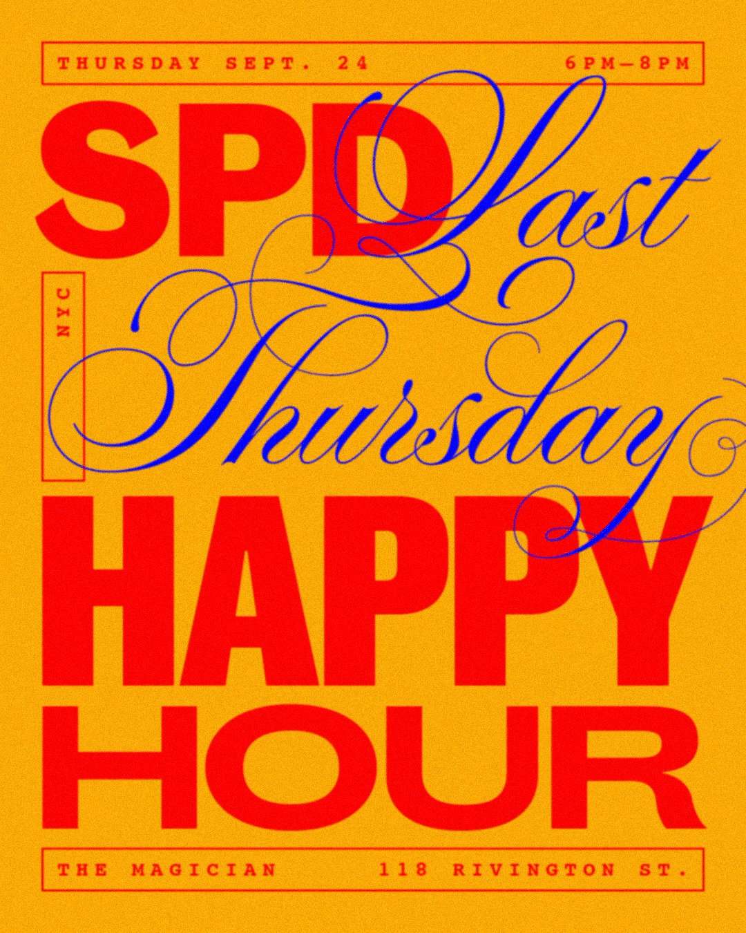 Last Thursday Happy Hour - September 24, 2026 - NYC