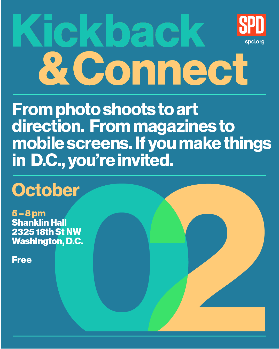 Kickback &amp; Connect Happy Hour - October 2, 2026 - Washington, D.C.