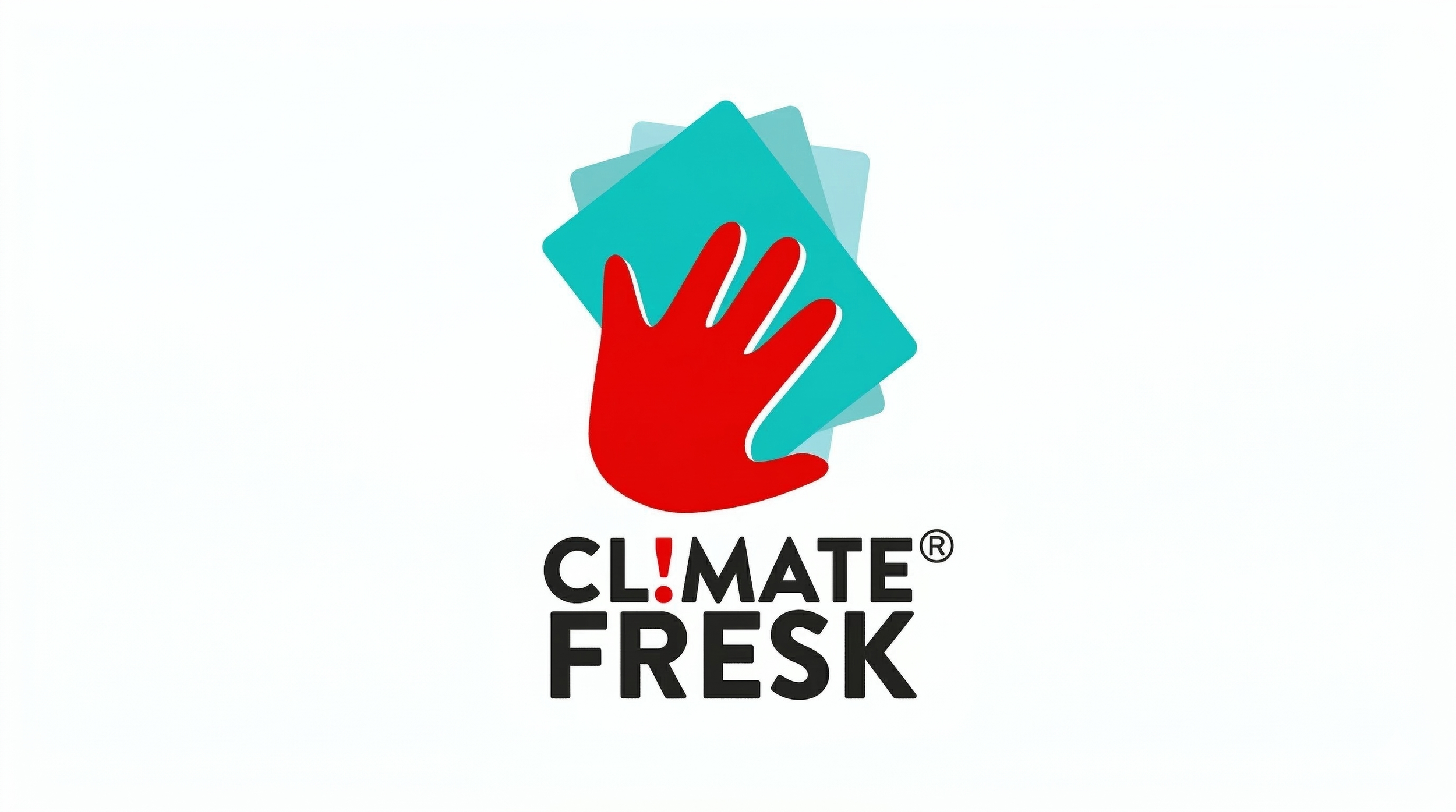 climate fresk title and hand logo