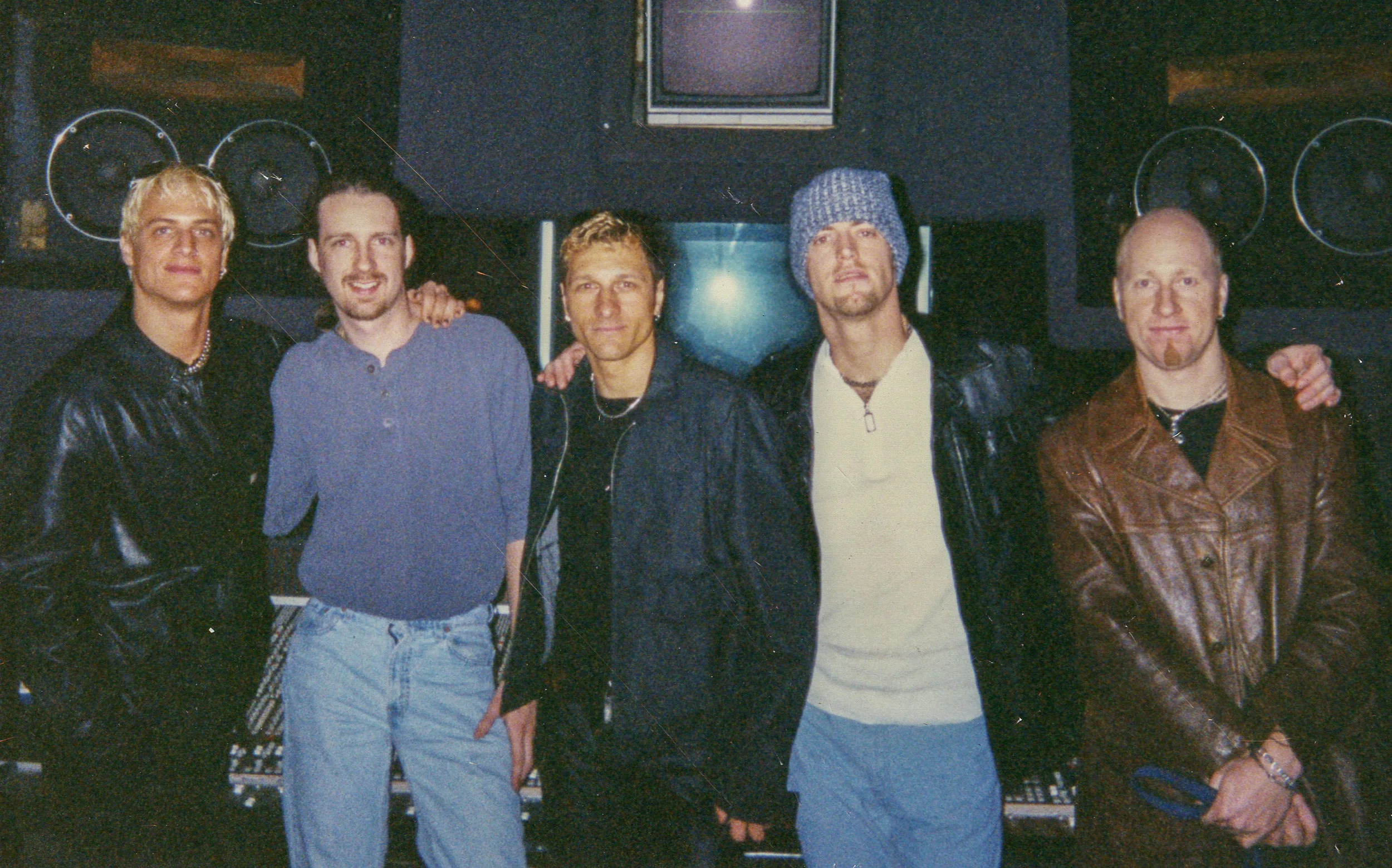 In session with Fuel at Dallas Sound Lab for a live recording with 94.5 The EDGE