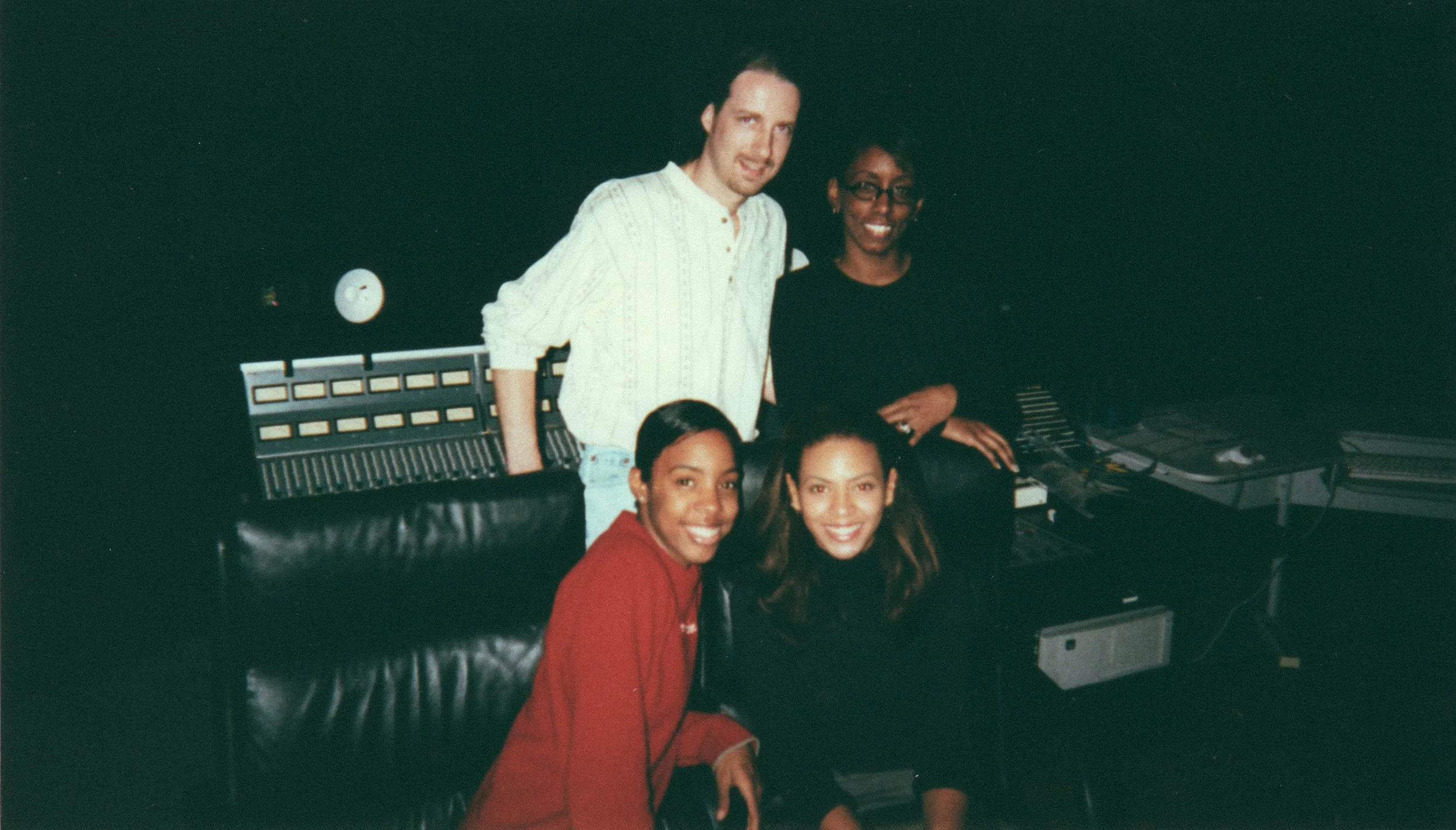 In Session with Destiny's Child (Kelly Rowland and Beyonce) at Dallas Sound Lab