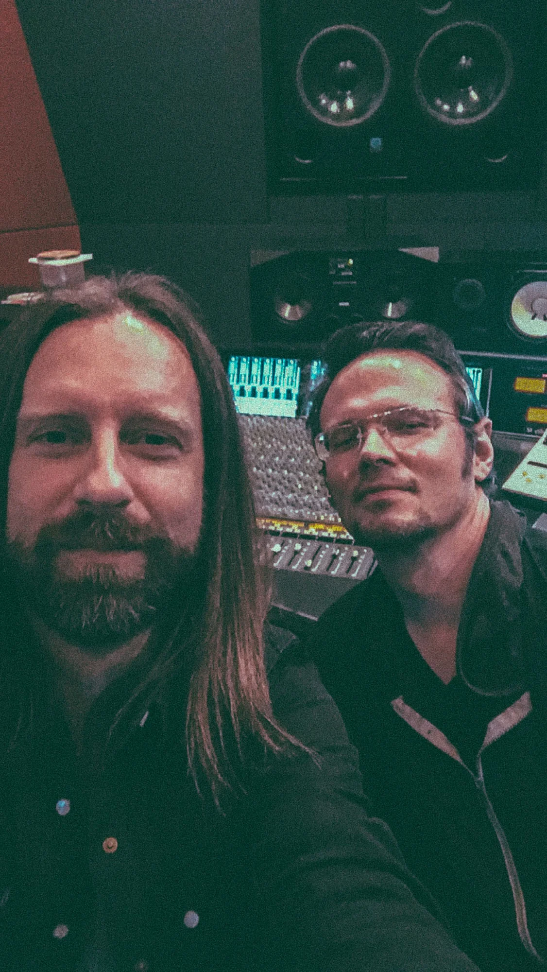 Mixing with Luther Dickinson on the North Mississippi AllStars record "Pray for Peace"