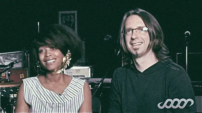 Being interviewed with Erykah Badu by Alan Parsons for his series "The Science of Sound"