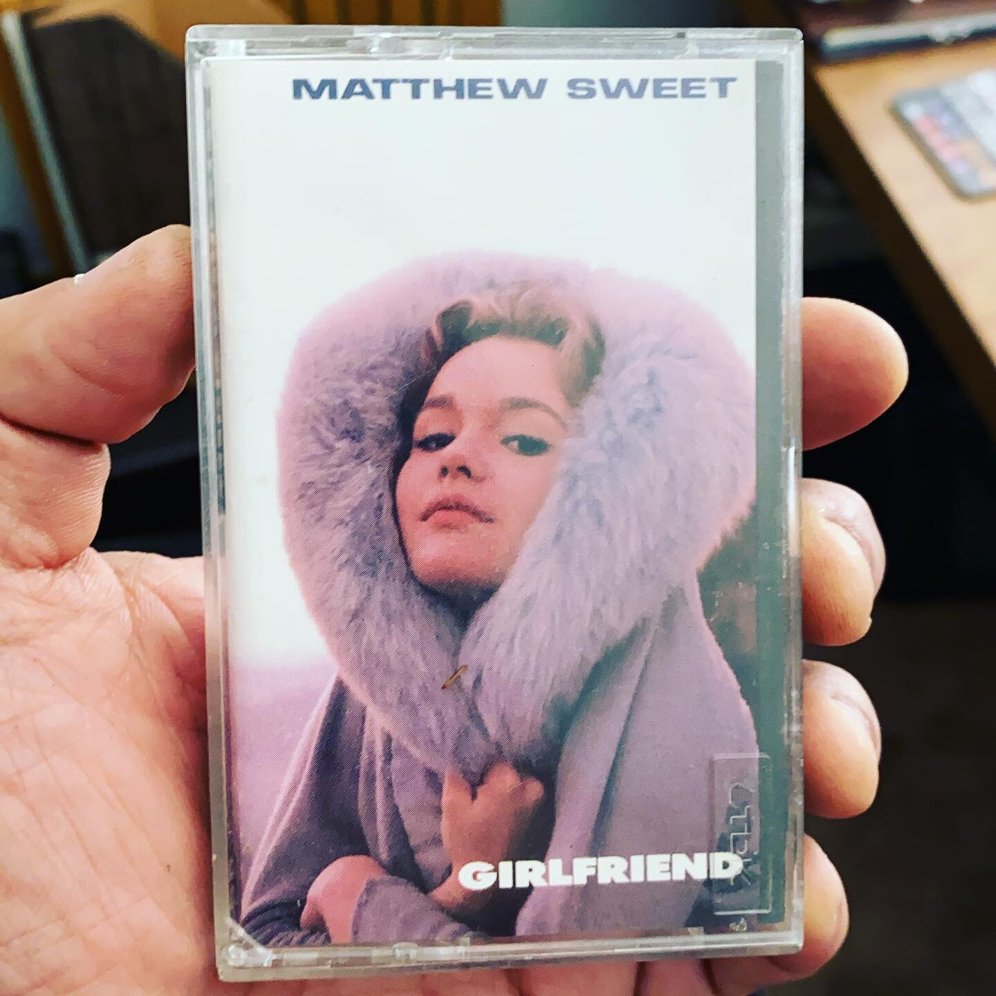 This cassette!! Just like being back in the arms of a good friend!! 
#matthewsweet #girlfriend