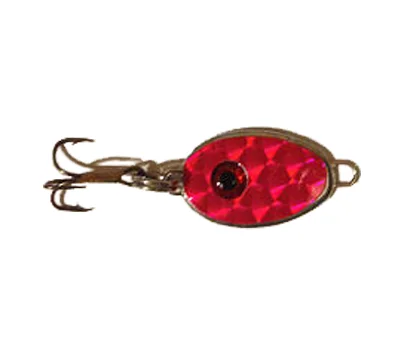 Pink Shad Spoon Small 1/8 oz