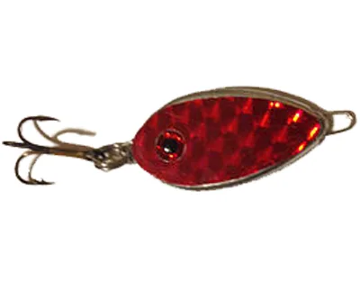Red Shad Spoon Lg 1/2 oz