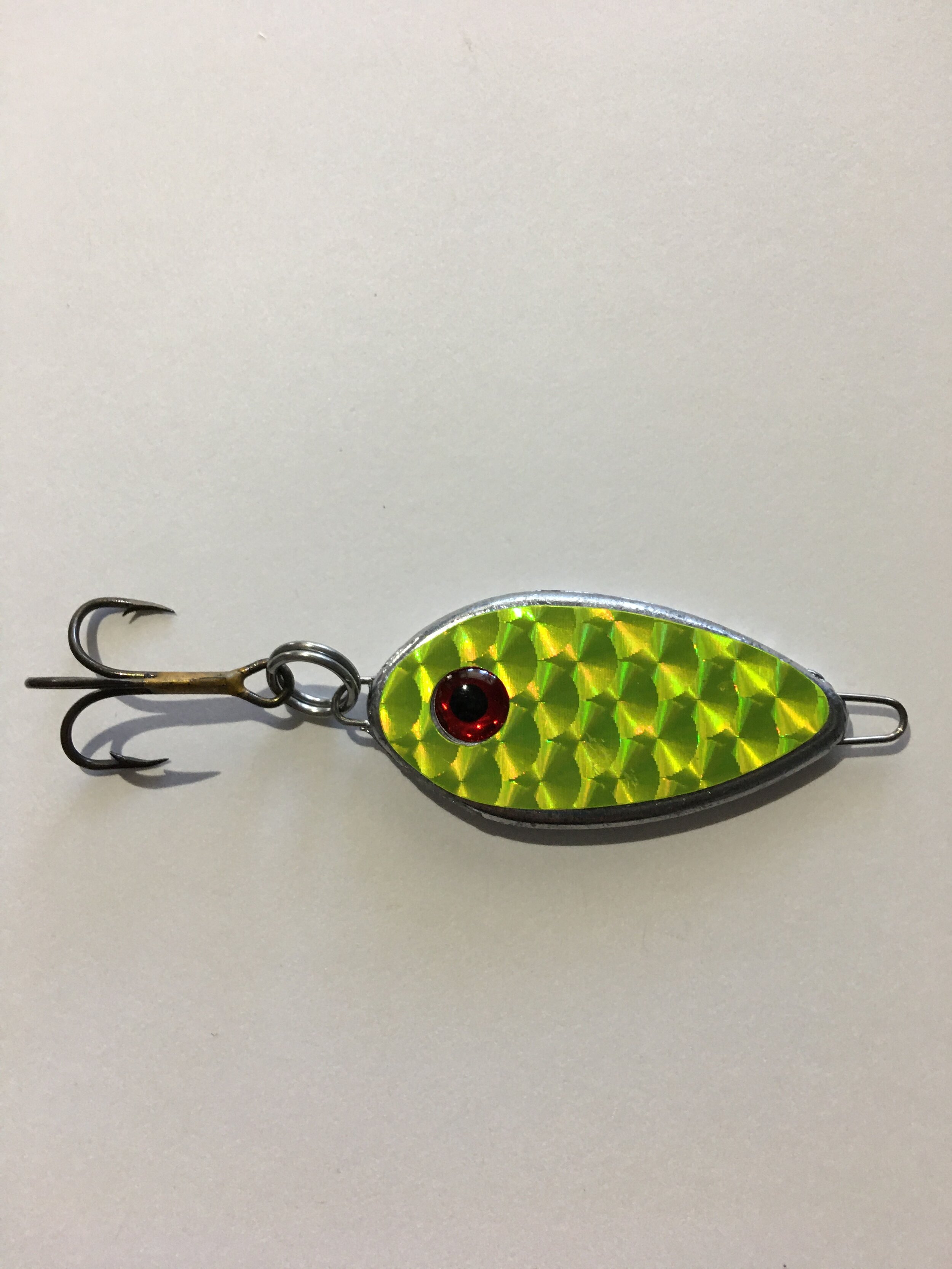 1/2 oz Silver/Chartreuse Spoon LG