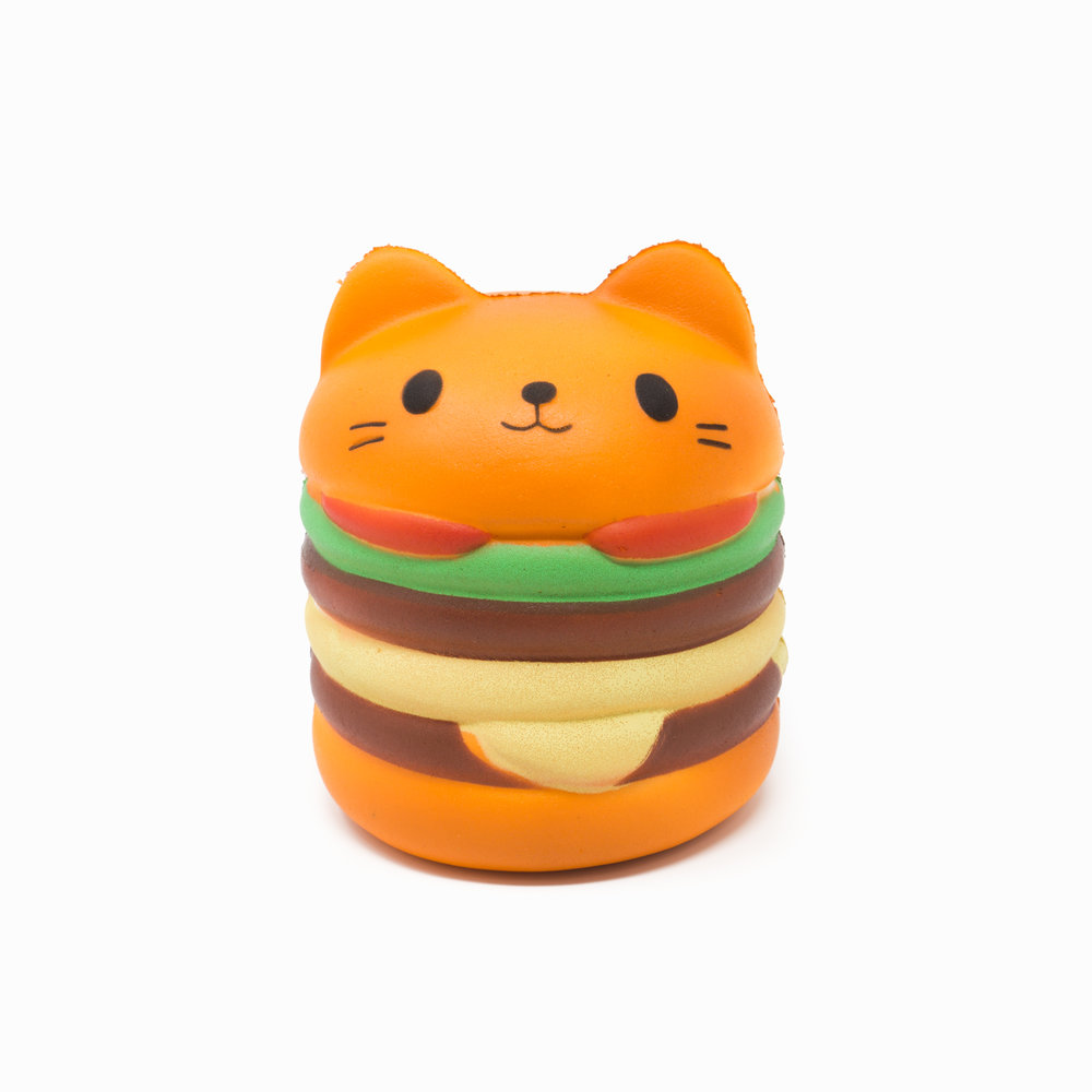 Squishy - Cat Burger TOYCUP.COM